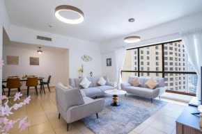 RH- Walk to JBR beach & Tram, Comfortable 02BR